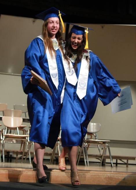 2015 grads Sarah Hoepfner & Lindsey Hammer